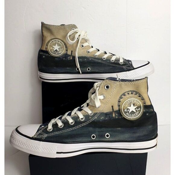 Converse Chuck Taylor All Star Santa Monica Pier High Top Sneakers 9 NWOT - Picture 2 of 9